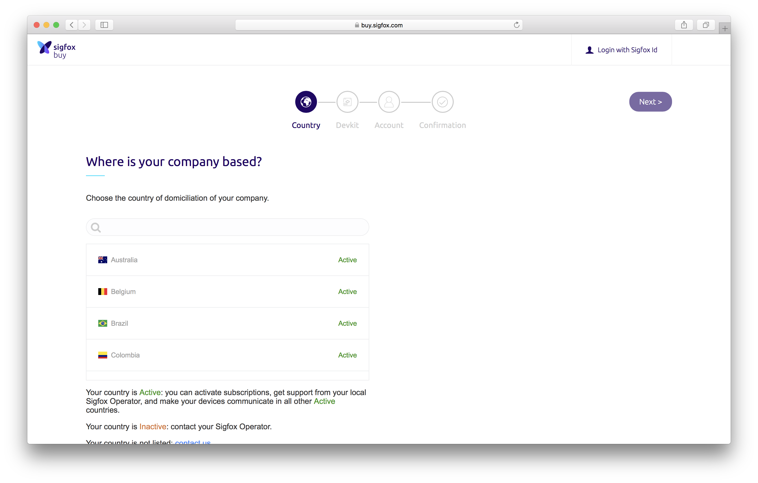 Sigfox · GitBook